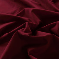 Royal Comfort Vintage Washed 100% Cotton Quilt Cover Set Bedding Ultra Soft - Single - Mulled Wine