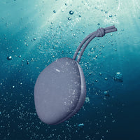 FitSmart Waterproof Bluetooth Speaker Portable Wireless Stereo Sound - Silver