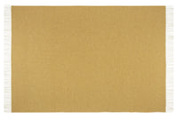 Hampton Throw - Merino Wool Blend - Ochre