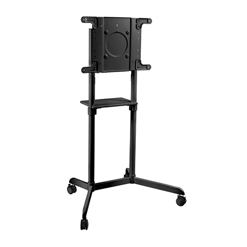 BRATECK Rotating Mobile Stand for Interactive Display Fit 37'-70' Up to 70Kg - Black VESA 200x200,400x200,300x300,600x200,350x350,400x400,600x400