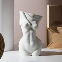 Feminine Body Vase Ceramic Home Decor