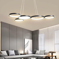 LED Black pendent Light with Remote Control, 54W