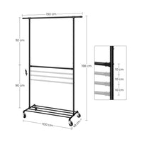 Industrial Clothes Rack