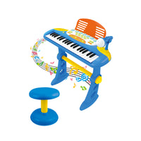 Children's Electronic Keyboard with Stand (Blue) Musical Instrument Toy