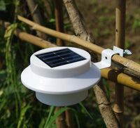 Solar Multipurpose Light (1-Piece, White) w/ Screw & Mount, Energy-Saving