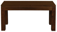 Amsterdam Solid Timber Bench 90 x 35 cm (Mahogany)