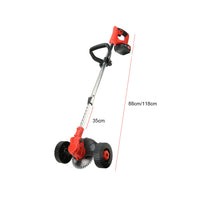 3in1 Cordless Grass Trimmer Grass Lawn Brush Cutter Whipper Snipper with 2 Battery