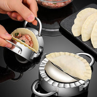 Dumpling Maker Set Stainless Steel Dough Press Making Mold Mould Tool AU