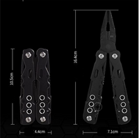 Multi Tool Mini Camping Survival Folding Screwdriver 13 in one Pliers Pocket AU