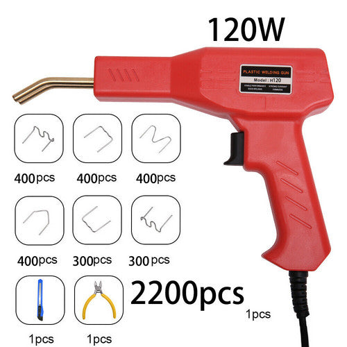 Plastic Welder Garage Tool Hot Staple Staplers Bumper Repair Welding Machine Kit Kings Warehouse Australia