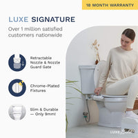 Toilet Bidet Seat Spray Hygiene Water Wash Clean Sanitation Bathroom Attachment
