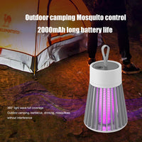 Electric Mosquito Killer Lamp Rechargeable Insect Catcher Fly Bug Zapper Trap LED UV Mozzie