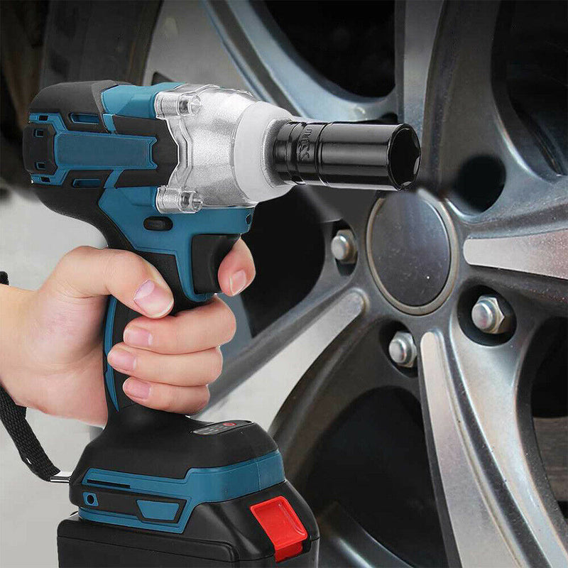 Cordless Electric Impact Wrench Brushless Rattle Gun 1/2 Kings Warehouse Australia