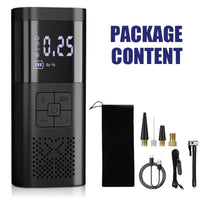 12V Cordless Car Tire Air Inflator Electric Pump Portable Tyre USB Rechargeable