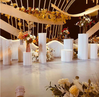 4 Hard Carboard Display Stand Round Plinth Cylinder Pedestal Wedding Flower