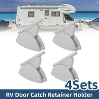 4PCS Caravan Door Retainer Catch Door Locker Catch Retaine for RV Camper Trailer