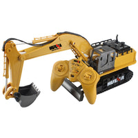 Remote Control Excavator Digger Construction RC Truck Vehicle Toys for Kids Gift