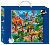 Dinosaurs In The Wild 460 Piece Puzzle