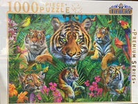 Tiger Collage 1 - 1000 Piece Puzzle