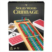 Solid Wood Cribbage Card Game