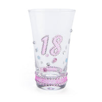 18th Birthday Sparkle Shot Glass