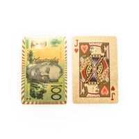 Gold Foil Aussie $100 Cards