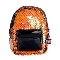 Orange Sequins BooBoo Backpack Mini