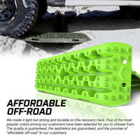 X-BULL Recovery tracks Sand tracks KIT Carry bag mounting pin Sand/Snow/Mud 10T 4WD-GREEN Gen3.0