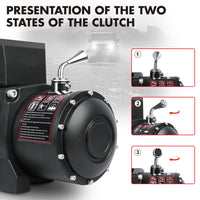 X-BULL Electric Winch 12V 12000LBS/5454kg 26M Synthetic Rope Wireless Remote 4WD 4X4