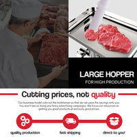 EUROCHEF Meat Grinder Mincer Food Commercial Electric Machine Chopper Shredder