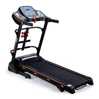 Electric Treadmill w/ Fitness Tracker Home Gym Exercise Equipment
