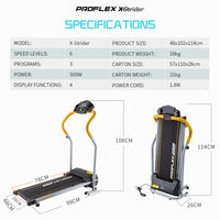 Mini Walking Treadmill Electric Power Exercise Machine Weight Loss Equipment