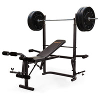 7in1 Weight Bench Press Multi-Station Home Gym Leg Curl Equipment Set