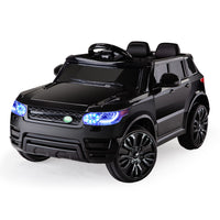 KIDS Ride-On Car Electric Childrens Toy Battery Powered w/ Remote Black 12V