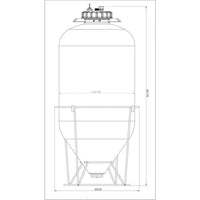Keg King Snub Nose - 60L Fermenter