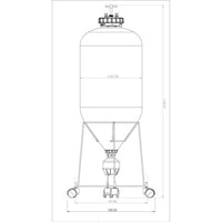 Keg King - Fermenter King Uni Tank - 60L Fermenter