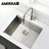 AMIRRA Kitchen Stainless Steel Sink 600mm x 450mm (Silver) AMR-KS-102-LH