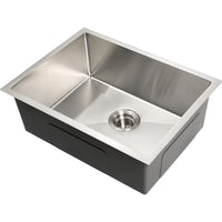 AMIRRA Kitchen Stainless Steel Sink 440mm x 340mm with Nano Coating (Silver Black) AMR-KS-103-LH