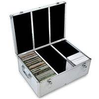 EKKIO Aluminium CD Case with 510 Discs Storage EK-CDC-100-YQ