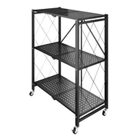 EKKIO Foldable Storage Shelf 3 Tier (Black)