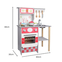 EKKIO Wooden Kitchen Playset for Kids (European Style Kitchen Set) EK-KP-103-MS