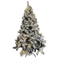 FESTISS 1.8m Christmas Tree with 250 LED Lights Warm White (Snowy) FS-TREE-09