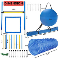 Floofi Dog Agility Training Set FI-DGT-100-SL / FI-DGT-100-YX