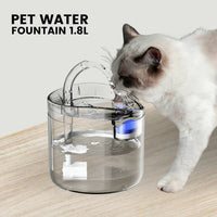 Floofi Pet Water Fountain Dispenser 1.8L with Sensor FI-WD-105-ZM