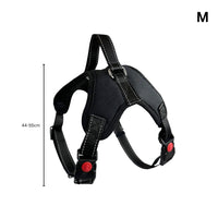 FLOOFI Dog Harness M Size (Black) FI-PC-153-XL