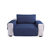 FLOOFI Pet Sofa Cover 1 Seat (Blue) FI-PSC-101-SMT