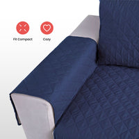 FLOOFI Pet Sofa Cover 2 Seat (Blue) FI-PSC-105-SMT