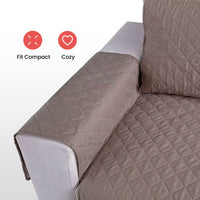FLOOFI Pet Sofa Cover 2 Seat (Khaki) FI-PSC-104-SMT