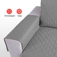 FLOOFI Pet Sofa Cover 1 Seat (Grey) FI-PSC-102-SMT
