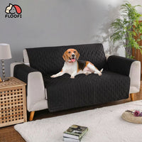 FLOOFI Pet Sofa Cover 3 Seat (Black) FI-PSC-111-SMT